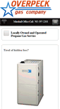 Mobile Screenshot of overpeckgas.com